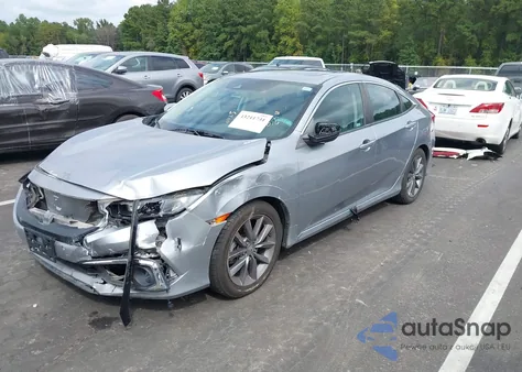 2019 Honda Civic Ex из США, поврежденный, VIN 19XFC1F35KE214016